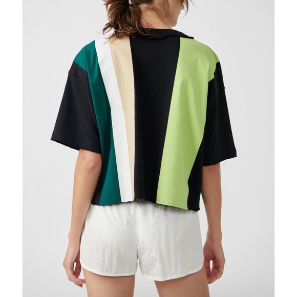 NWT FP Movement Inspire Tee Printed / Night Neon Combo - Picture 3 of 5